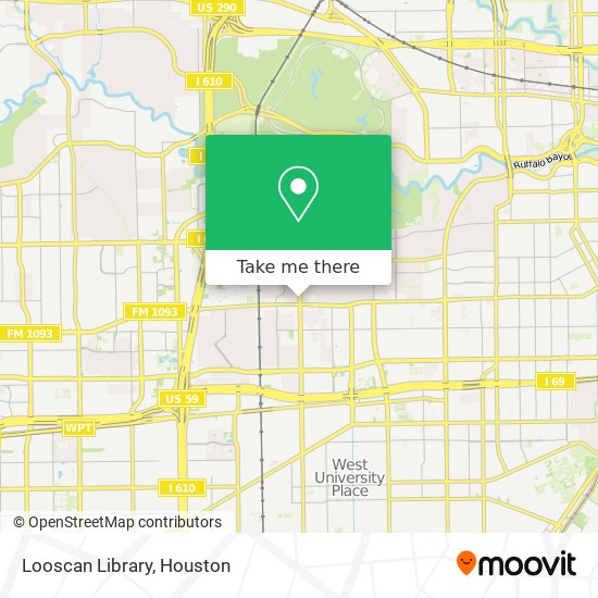 Looscan Library map