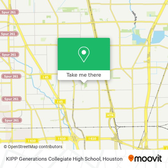 Mapa de KIPP Generations Collegiate High School