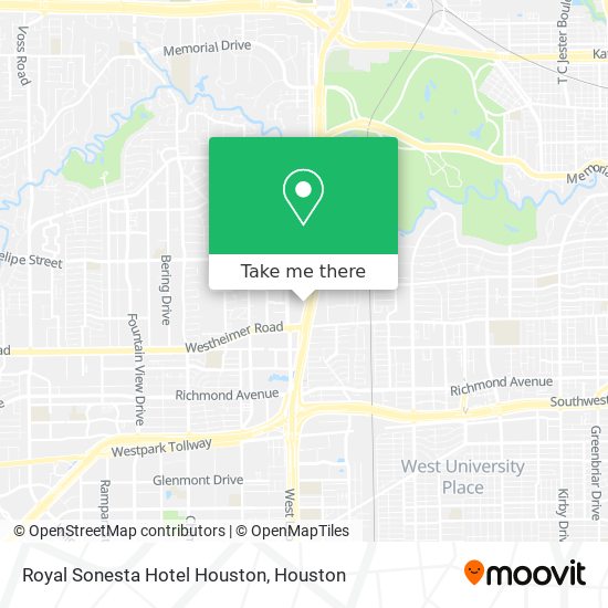 Mapa de Royal Sonesta Hotel Houston