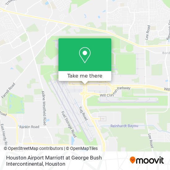 How To Get To Houston Airport Marriott At George Bush Intercontinental In Houston By Bus