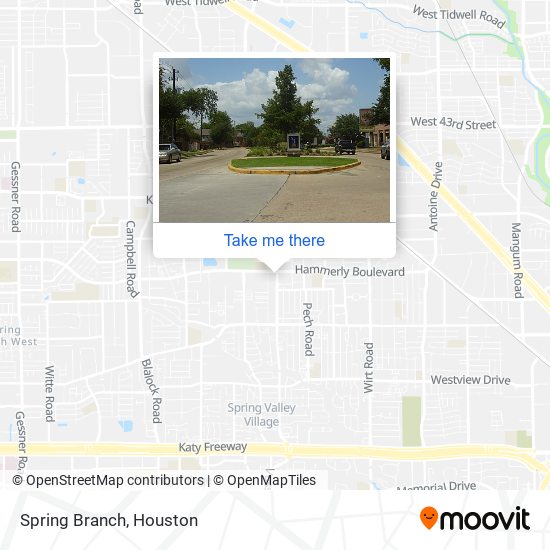 Spring Branch map