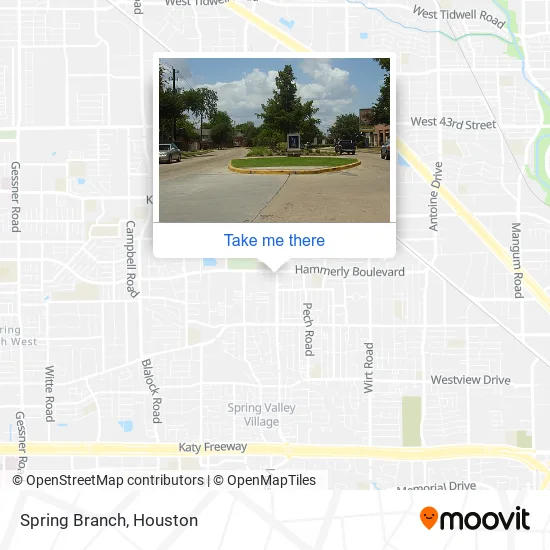 Mapa de Spring Branch