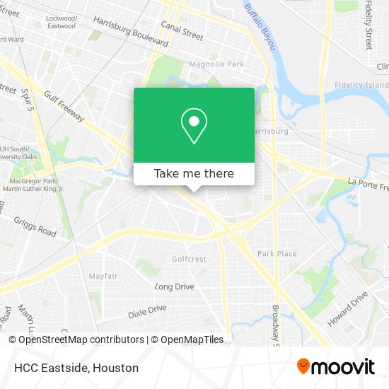 Mapa de HCC Eastside