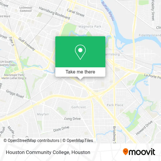 Houston Community College map