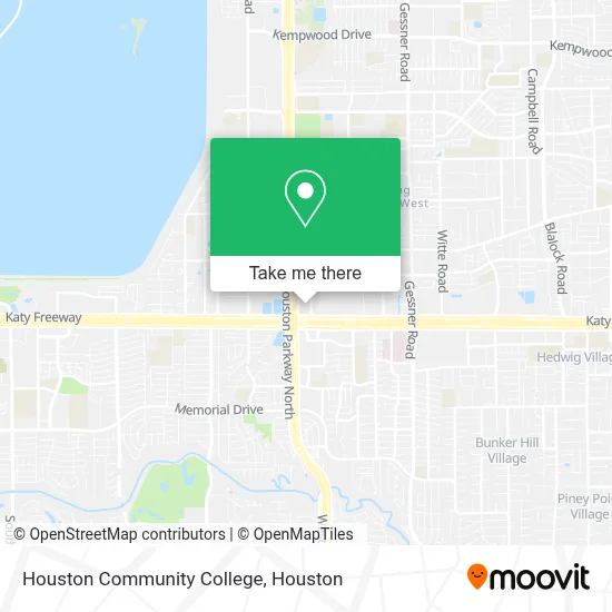 Houston Community College map