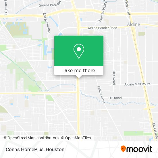 Conn's HomePlus map