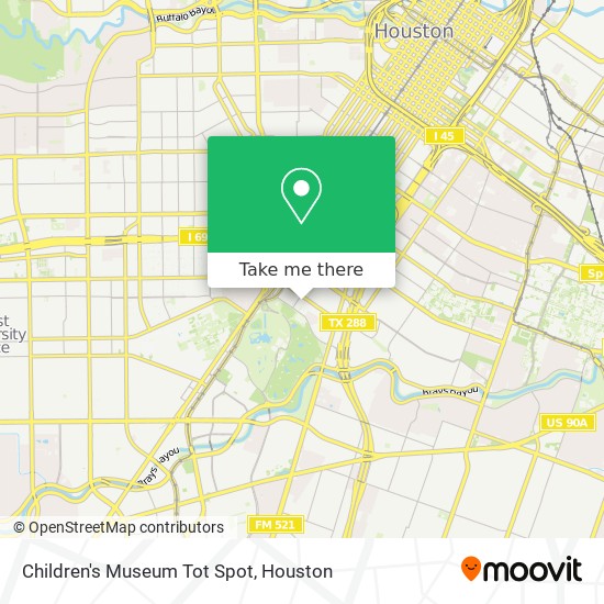 Mapa de Children's Museum Tot Spot