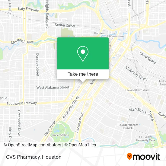 CVS Pharmacy map