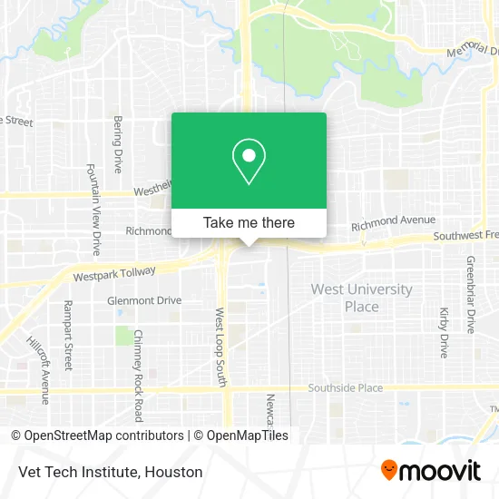 Mapa de Vet Tech Institute