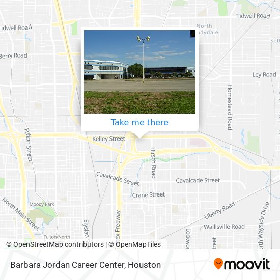 Mapa de Barbara Jordan Career Center