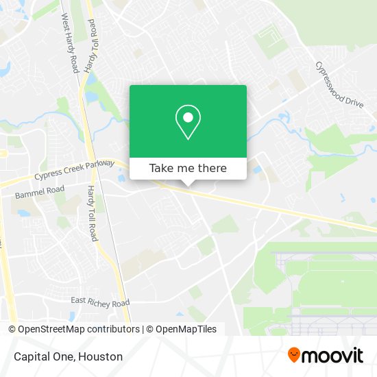 Capital One map