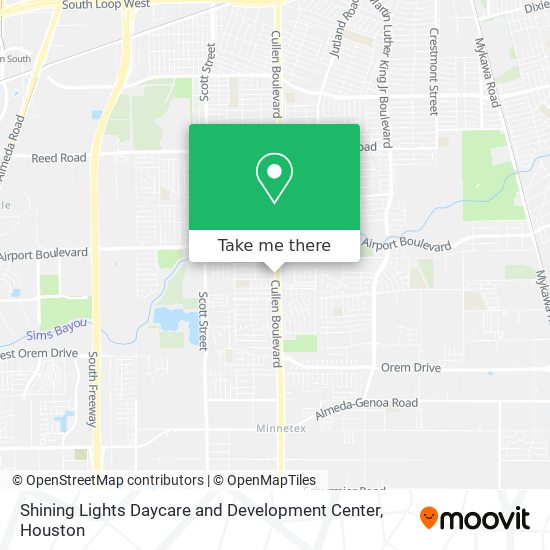 Shining Lights Daycare and Development Center map