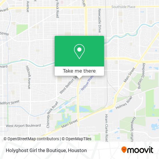 Holyghost Girl the Boutique map