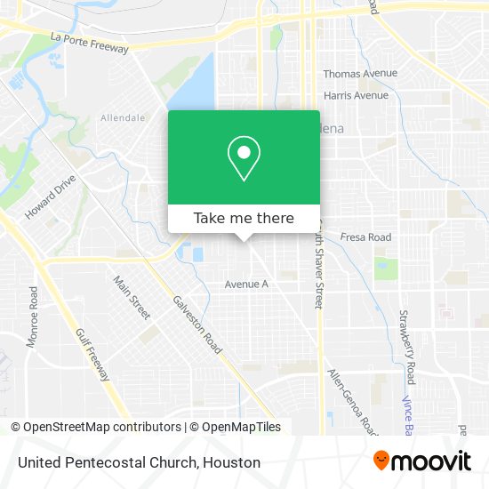 Mapa de United Pentecostal Church