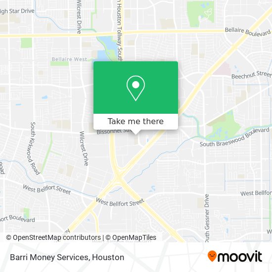 Barri Money Services map