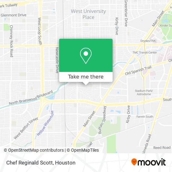 Chef Reginald Scott map