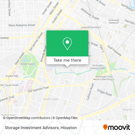 Mapa de Storage Investment Advisors