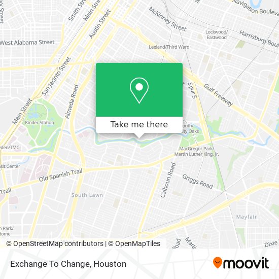 Mapa de Exchange To Change