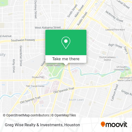 Mapa de Greg Wise Realty & Investments