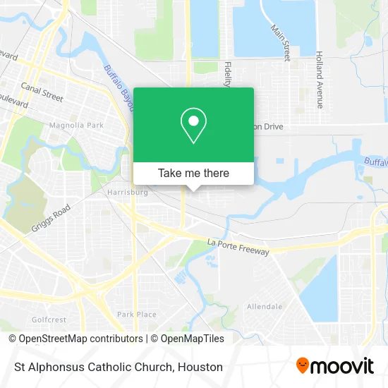 St Alphonsus Catholic Church map