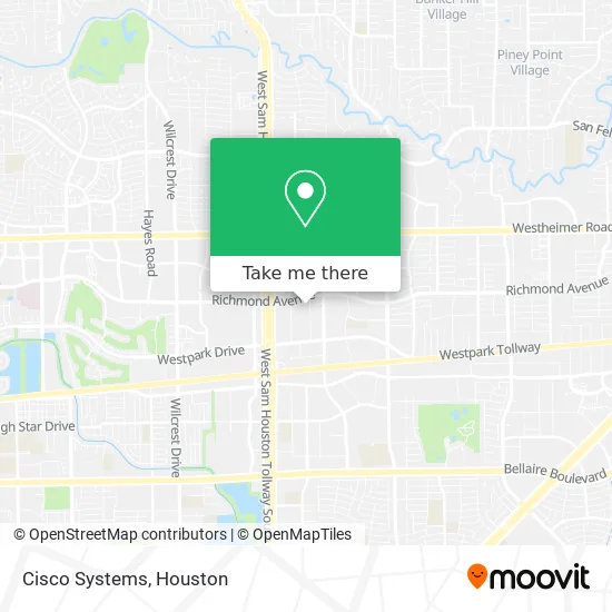 Cisco Systems map