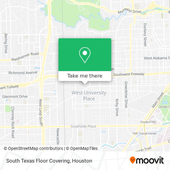 Mapa de South Texas Floor Covering