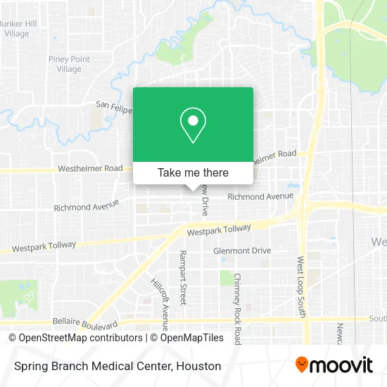 Spring Branch Medical Center map