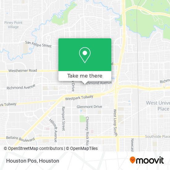 Houston Pos map