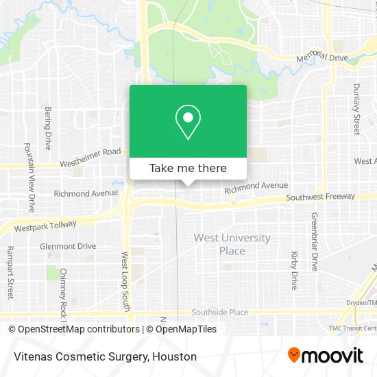 Vitenas Cosmetic Surgery map