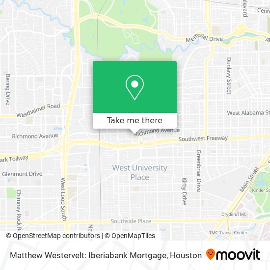 Mapa de Matthew Westervelt: Iberiabank Mortgage