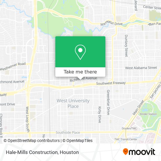 Mapa de Hale-Mills Construction