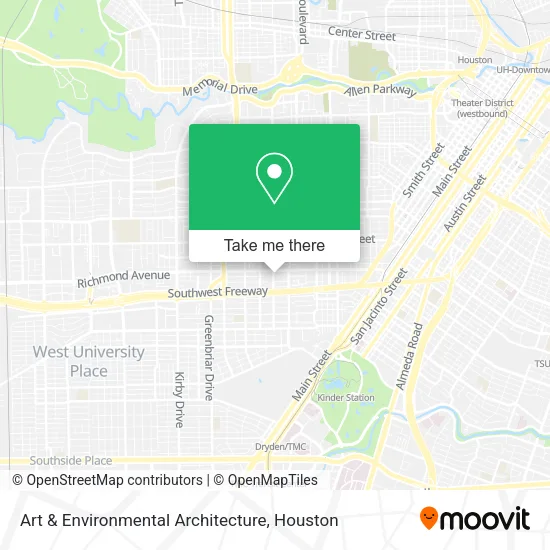Art & Environmental Architecture map