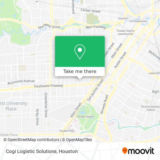 Cogi Logistic Solutions map