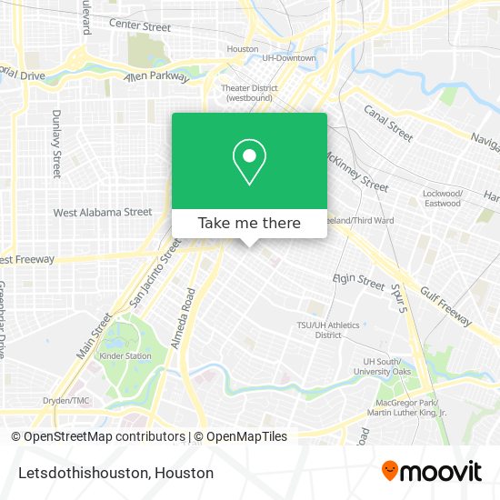 Letsdothishouston map