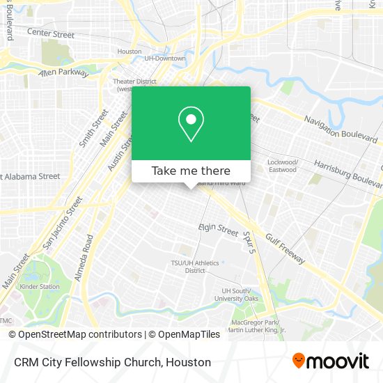 Mapa de CRM City Fellowship Church