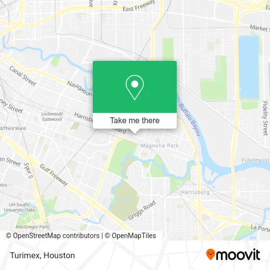 Turimex map