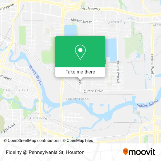 Fidelity @ Pennsylvania St map