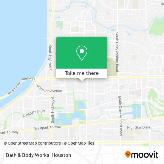Bath & Body Works map