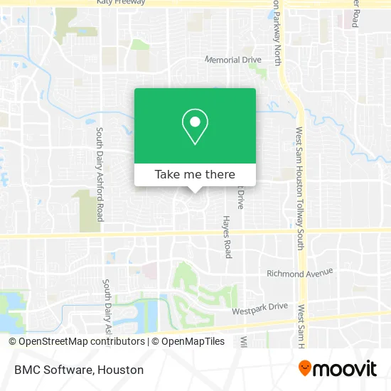 BMC Software map