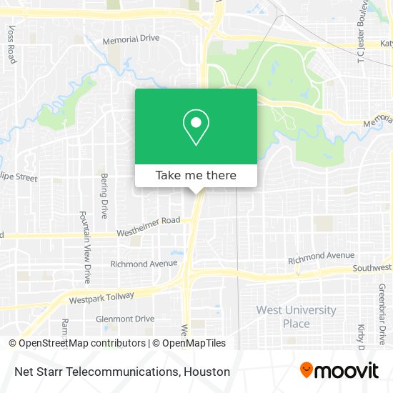 Mapa de Net Starr Telecommunications