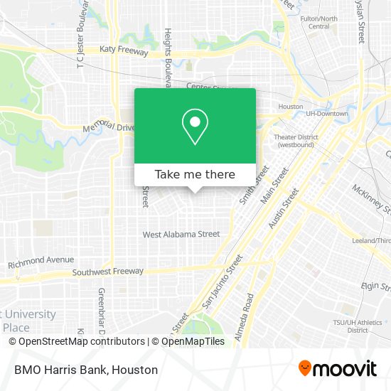 BMO Harris Bank map