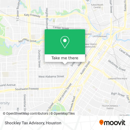 Mapa de Shockley Tax Advisory