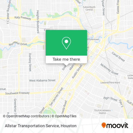 Allstar Transportation Service map