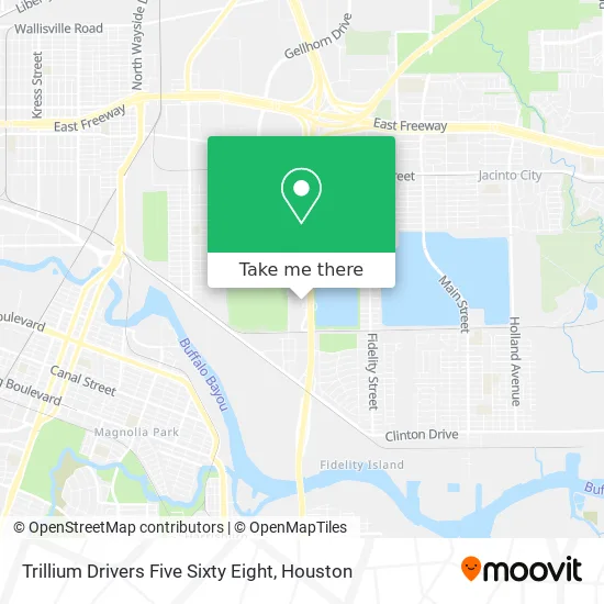 Trillium Drivers Five Sixty Eight map