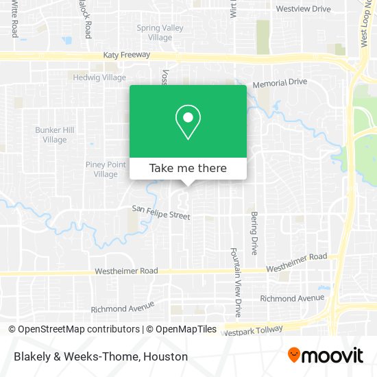 Mapa de Blakely & Weeks-Thome