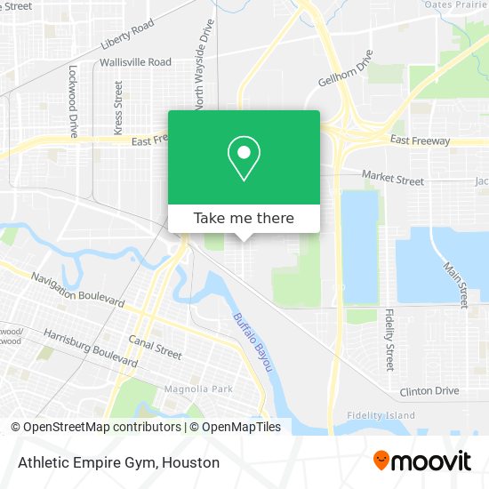 Athletic Empire Gym map