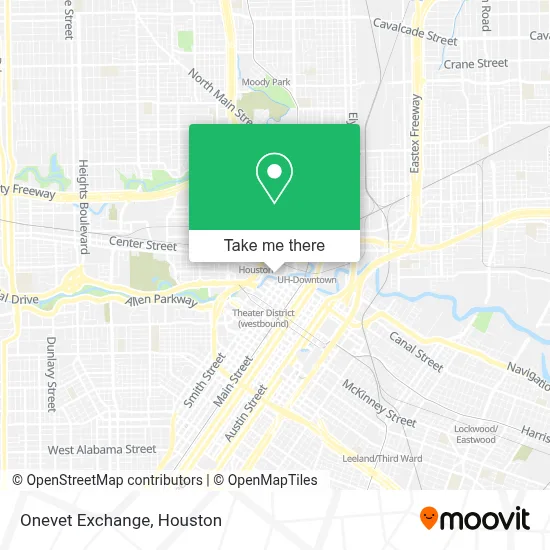 Onevet Exchange map