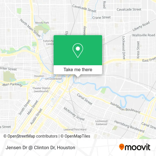 Jensen Dr @ Clinton Dr map