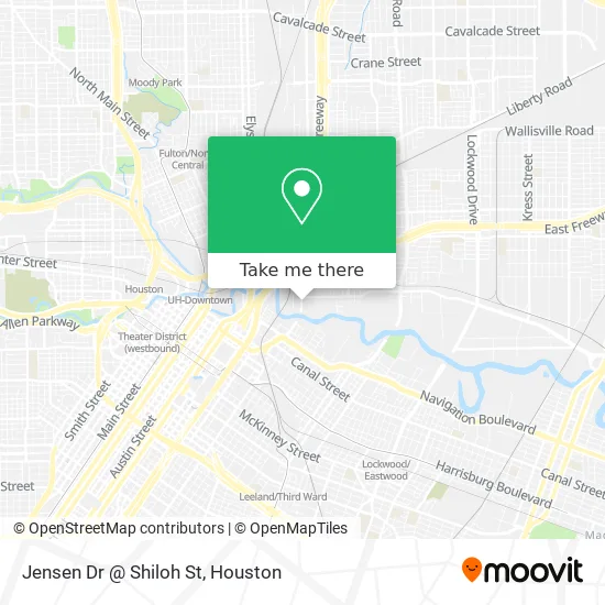 Jensen Dr @ Shiloh St map
