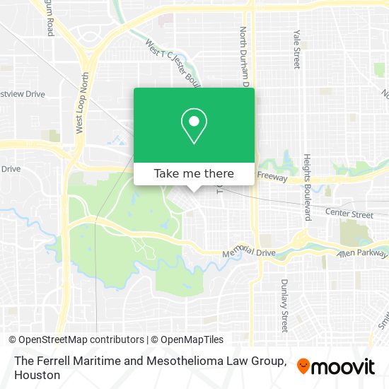 Mapa de The Ferrell Maritime and Mesothelioma Law Group